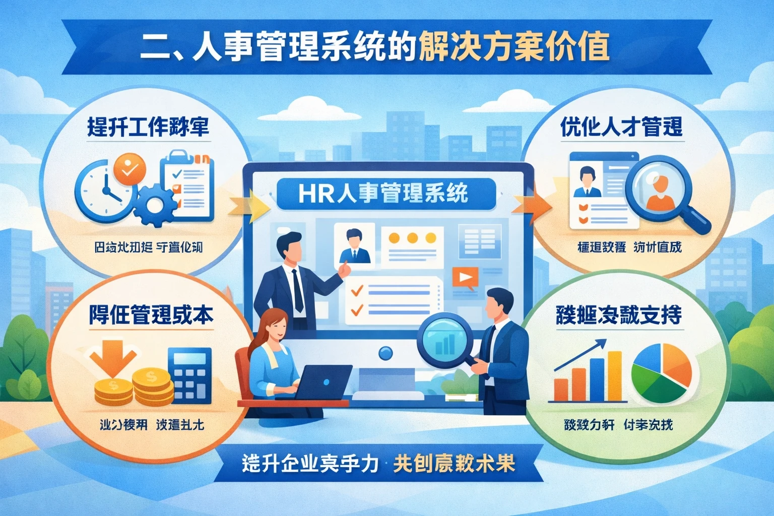 二、人事管理系统的解决方案价值
