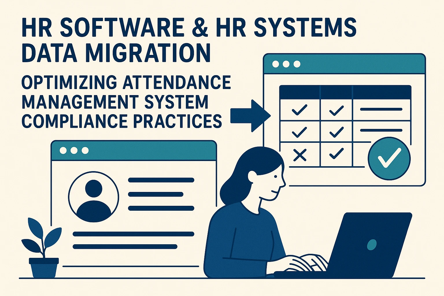 人力资源软件与人事系统数据迁移:优化考勤管理系统的合规实践