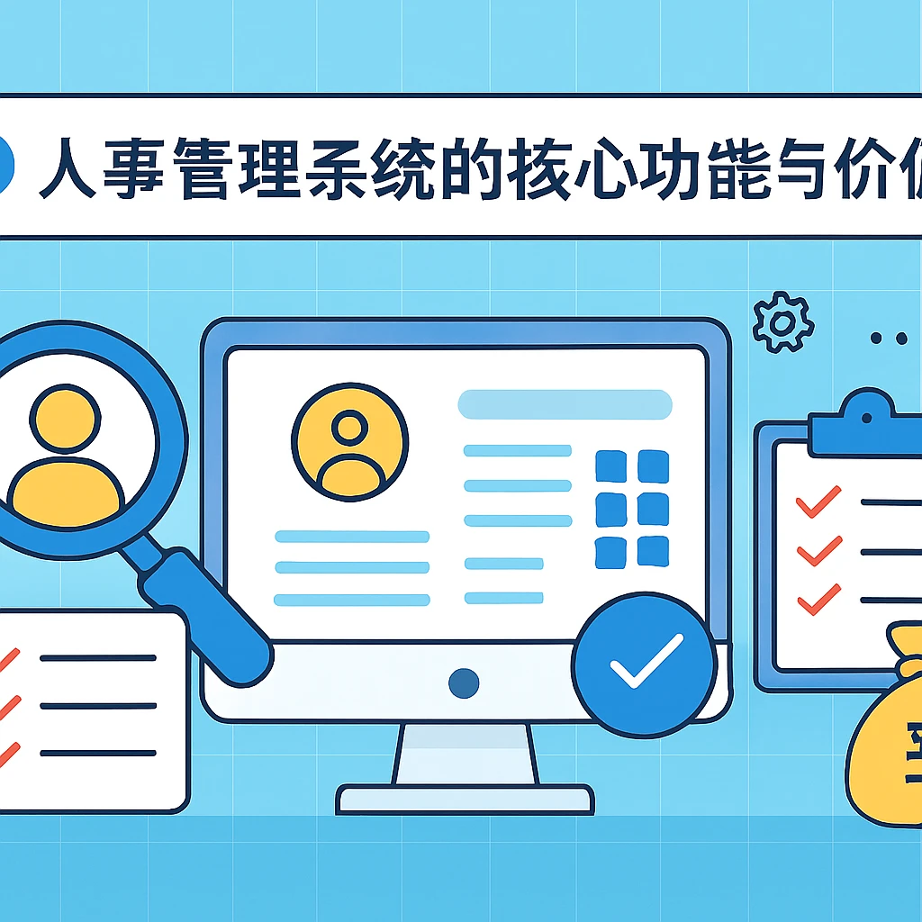 二、人事管理系统的核心功能与价值