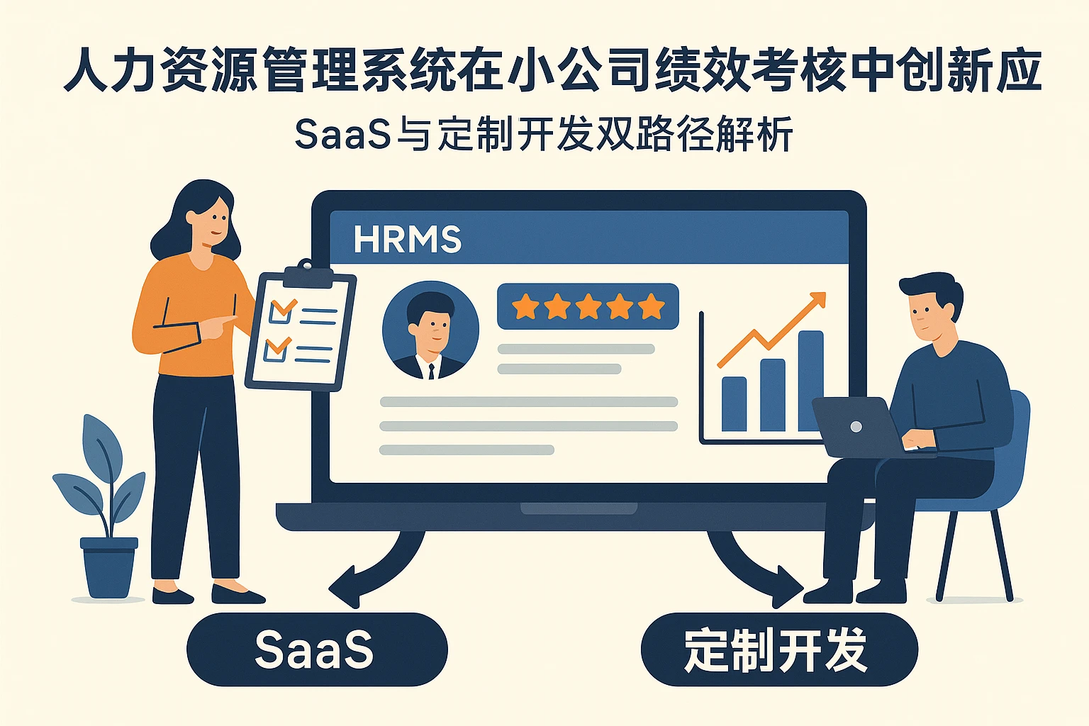 人力资源管理系统在小公司绩效考核中的创新应用：SaaS与定制开发双路径解析