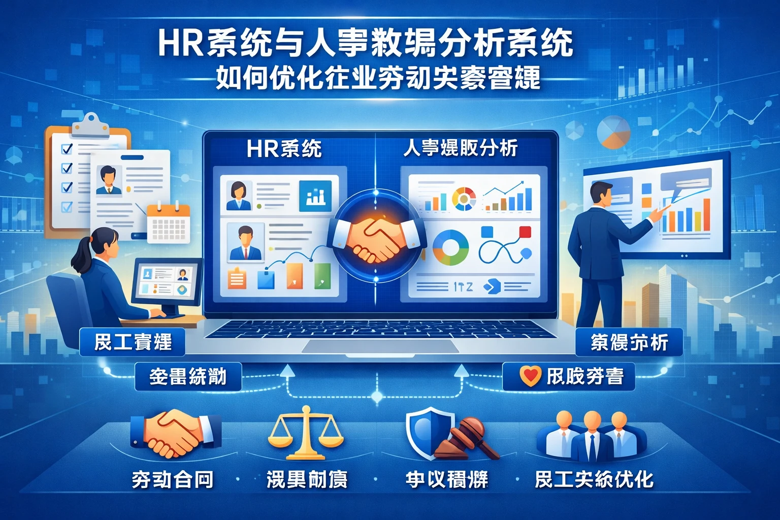HR系统与人事数据分析系统如何优化企业劳动关系管理