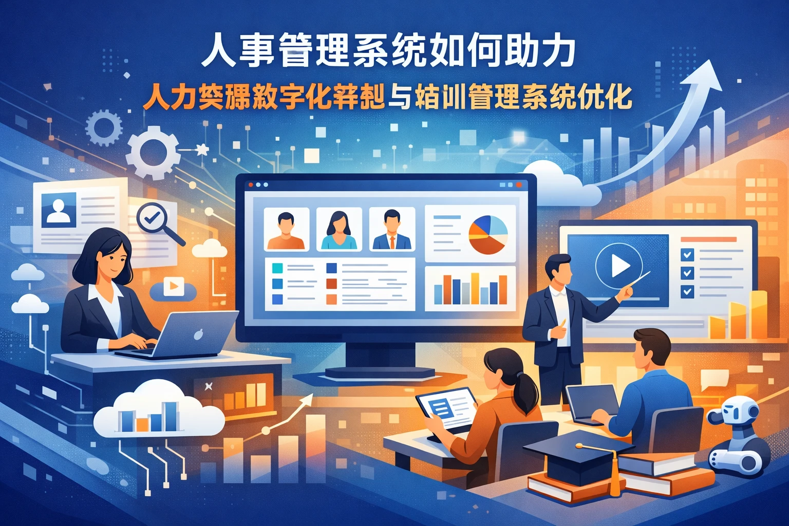 人事管理系统如何助力人力资源数字化转型与培训管理系统优化