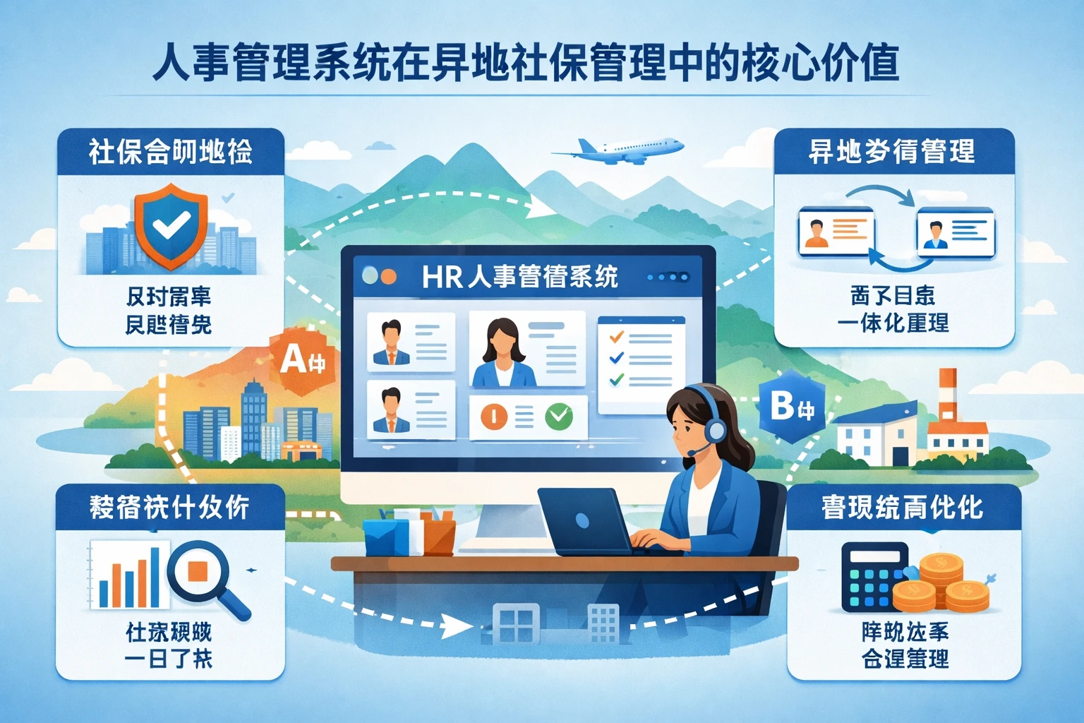 人事管理系统在异地社保管理中的核心价值