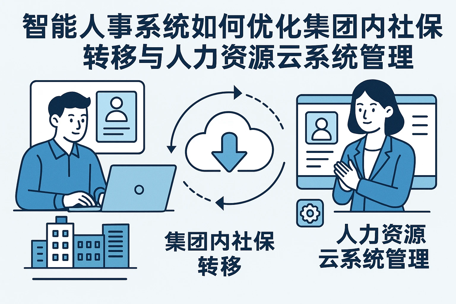 智能人事系统如何优化集团内社保转移与人力资源云系统管理