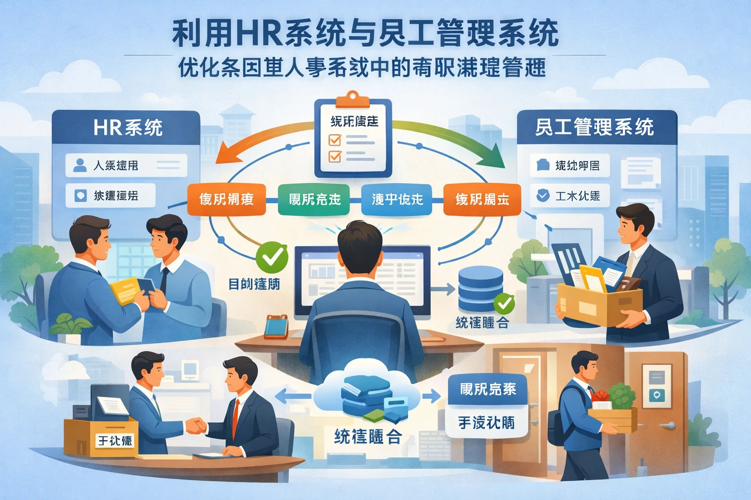 利用HR系统与员工管理系统优化集团型人事系统中的离职流程管理