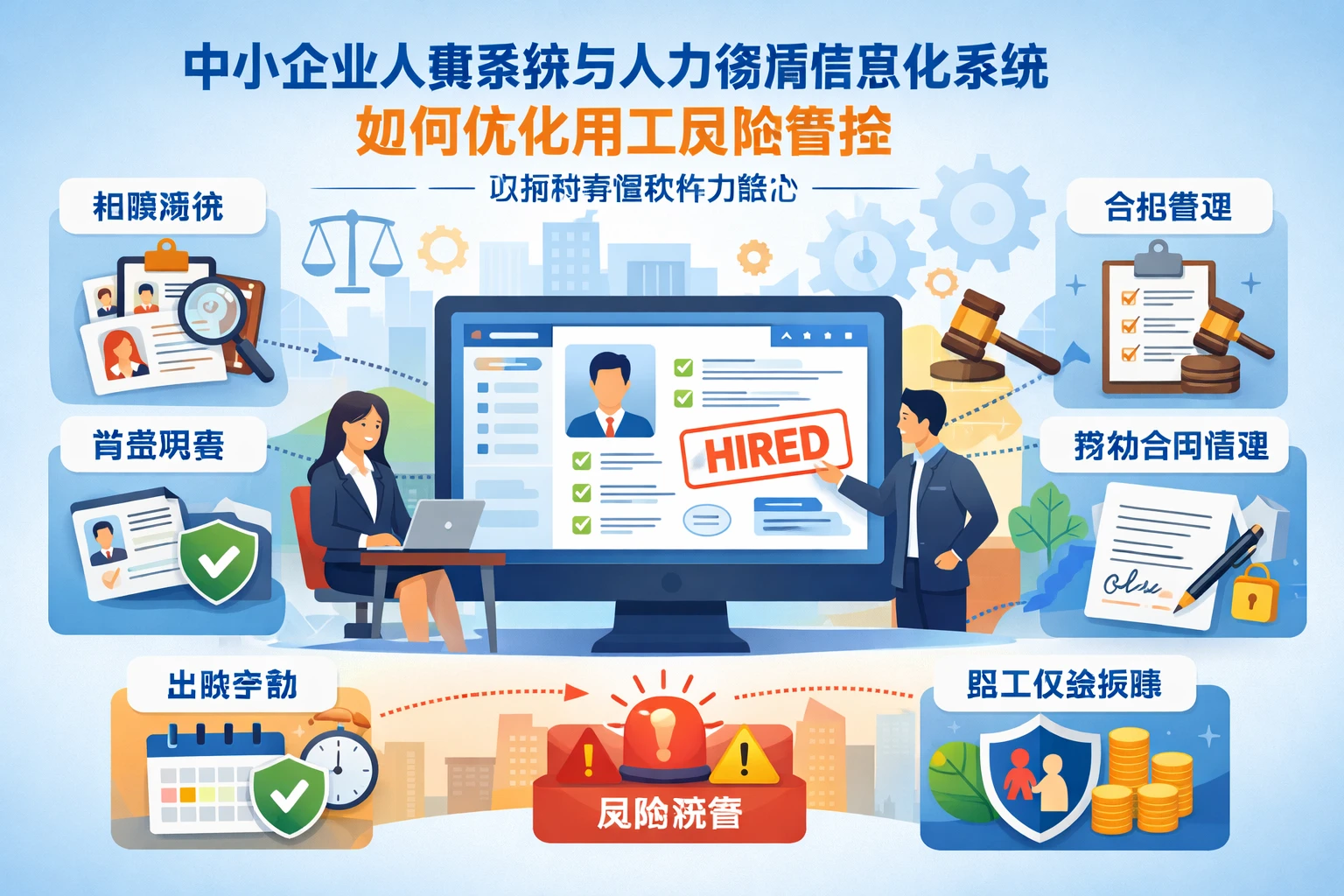 中小企业人事系统与人力资源信息化系统如何优化用工风险管控——以招聘管理软件为核心