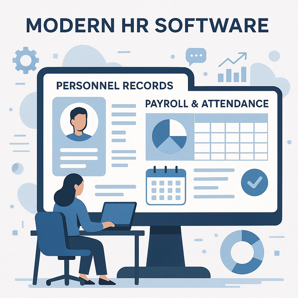 现代企业人力资源软件:人事档案管理与工资考勤一体化系统解析
