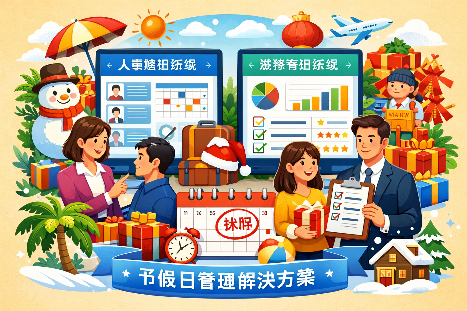 人事管理系统与绩效考核系统：专业人事系统公司的节假日管理解决方案