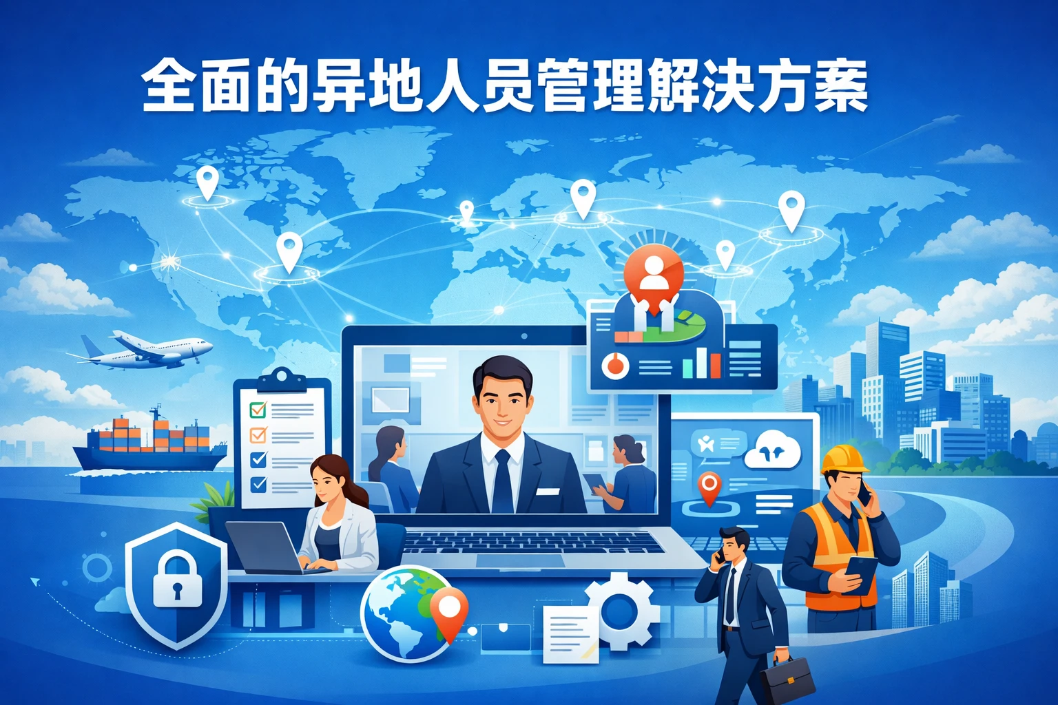 全面的异地人员管理解决方案