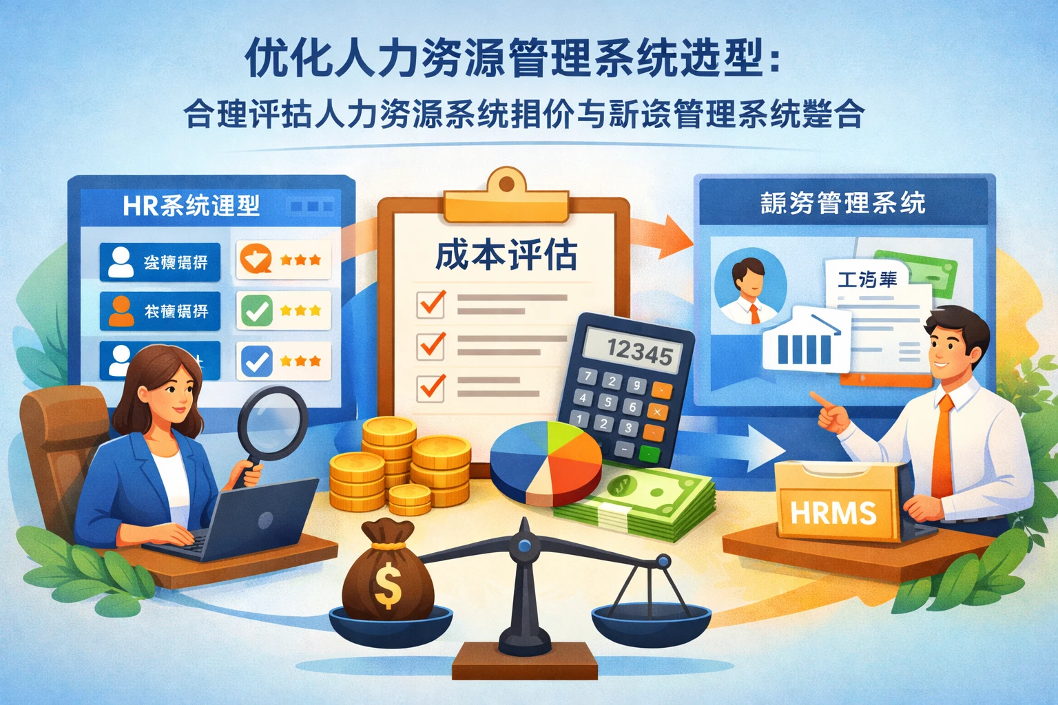 优化人力资源管理系统选型：合理评估人力资源系统报价与薪资管理系统整合