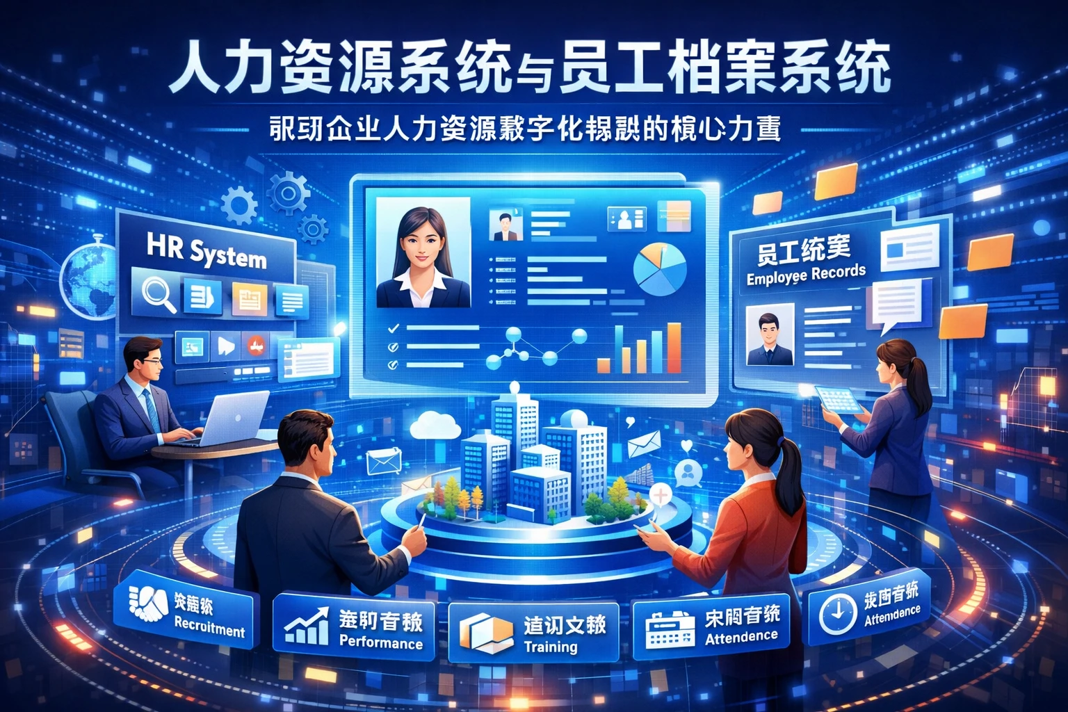 人力资源系统与员工档案系统：驱动企业人力资源数字化转型的核心力量