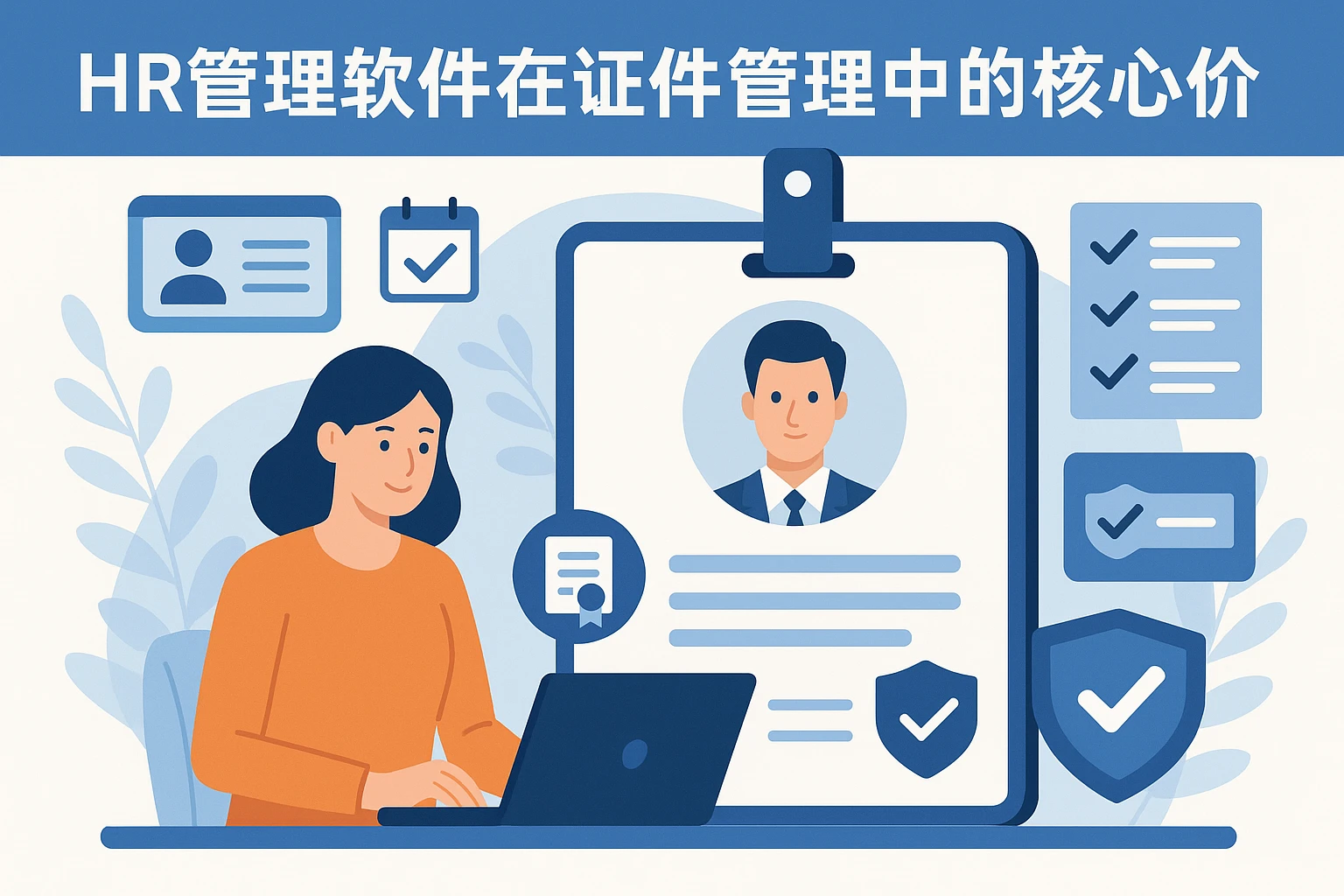 HR管理软件在证件管理中的核心价值