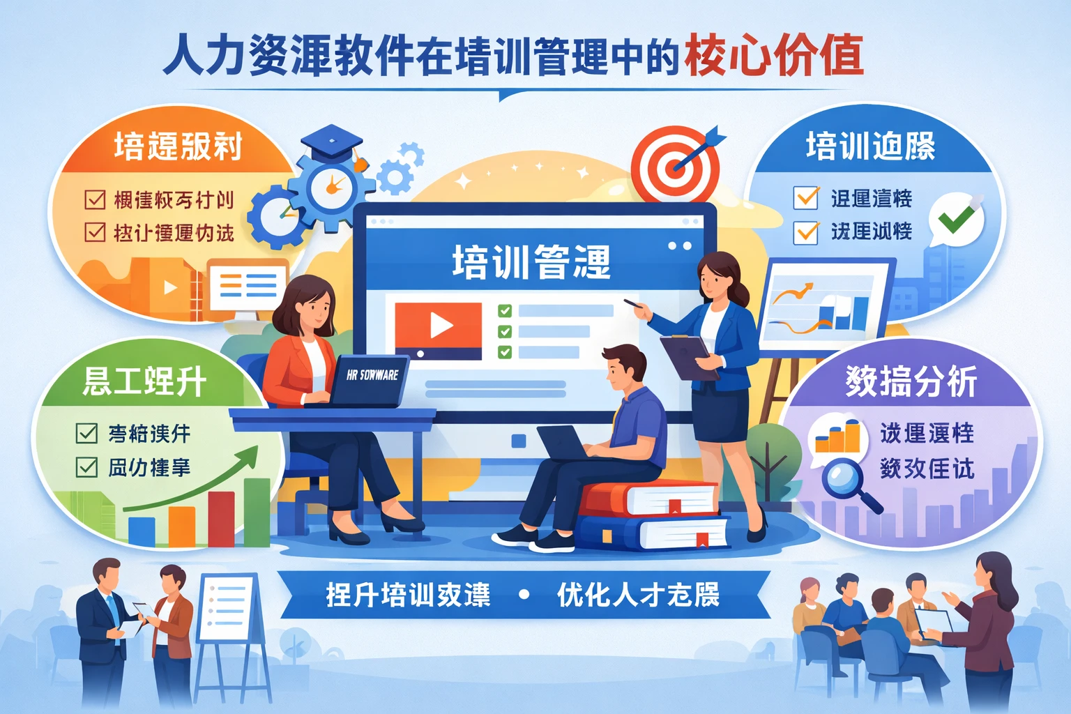 人力资源软件在培训管理中的核心价值