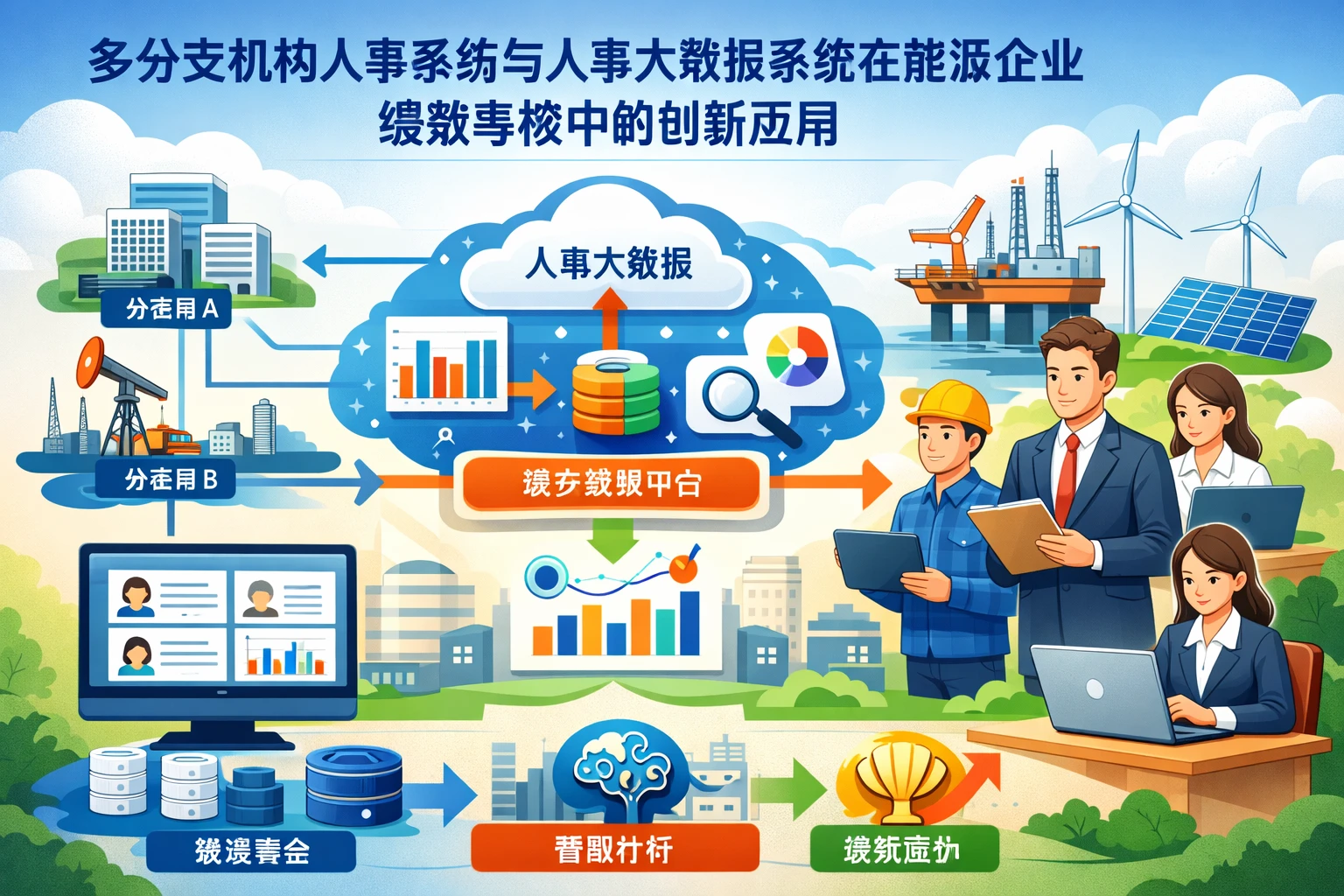 多分支机构人事系统与人事大数据系统在能源企业绩效考核中的创新应用