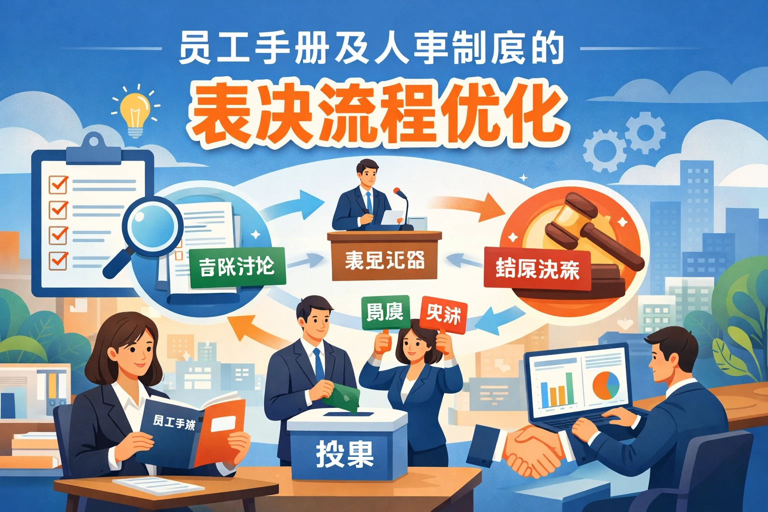 员工手册及人事制度的表决流程优化