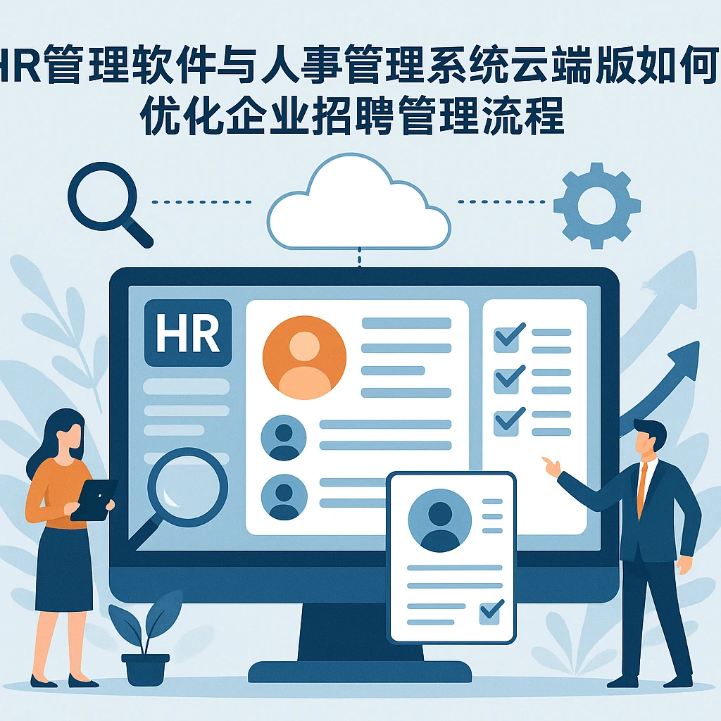 HR管理软件与人事管理系统云端版如何优化企业招聘管理流程