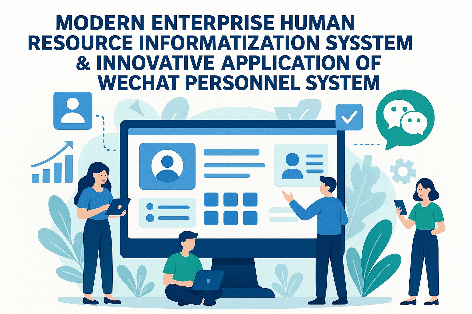 现代企业人力资源信息化系统与微信人事系统的创新应用