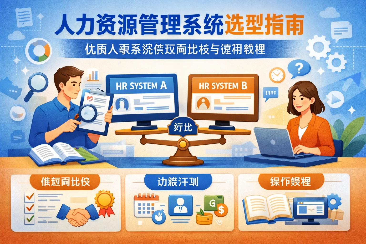 人力资源管理系统选型指南：优质人事系统供应商比较与使用教程