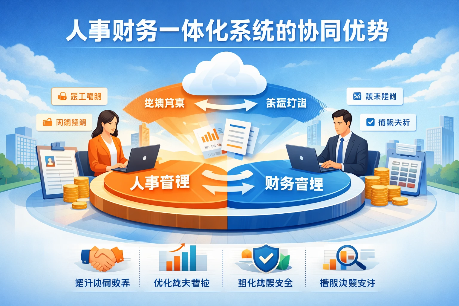 人事财务一体化系统的协同优势