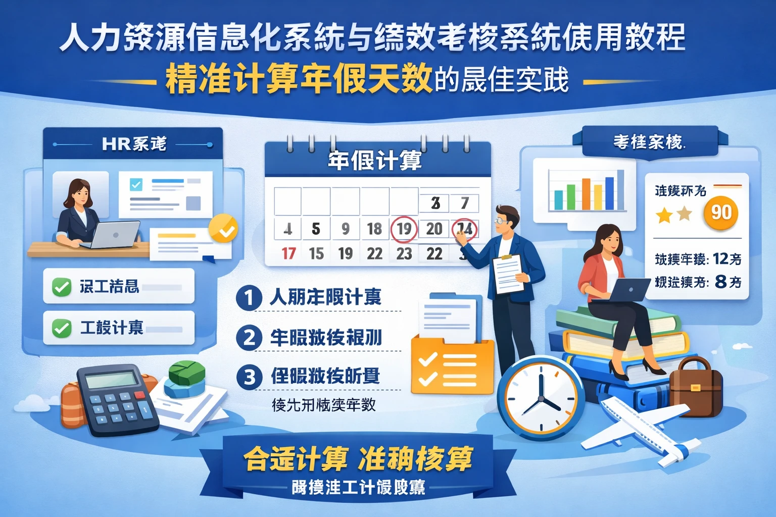 人力资源信息化系统与绩效考核系统使用教程：精准计算年假天数的最佳实践