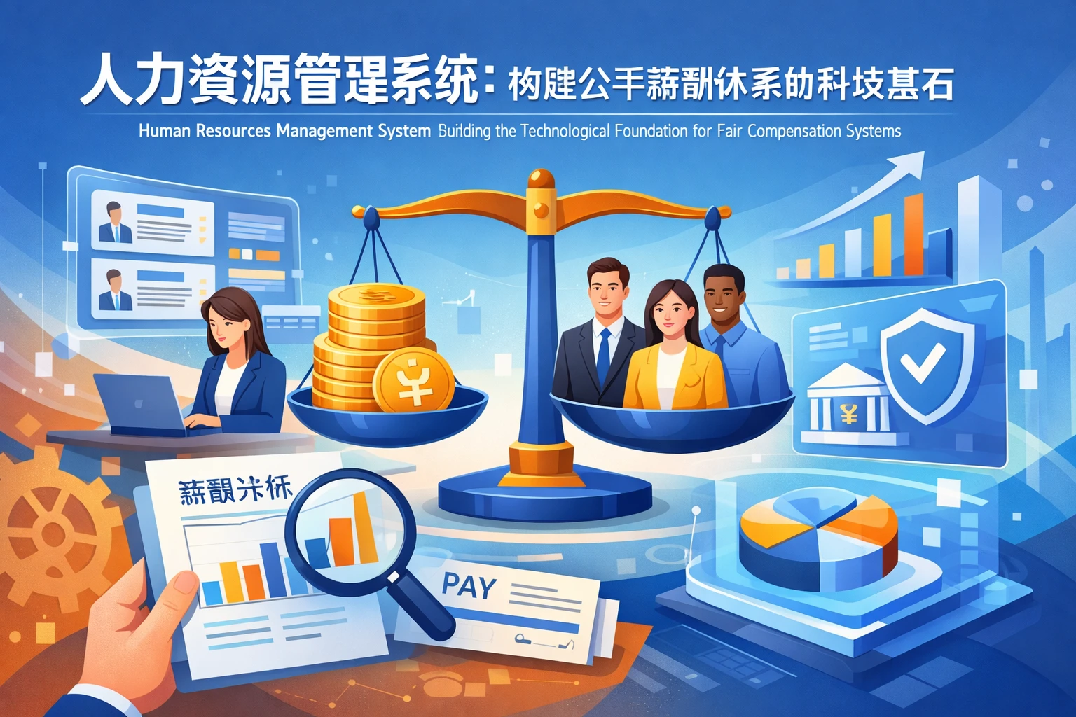 人力资源管理系统：构建公平薪酬体系的科技基石