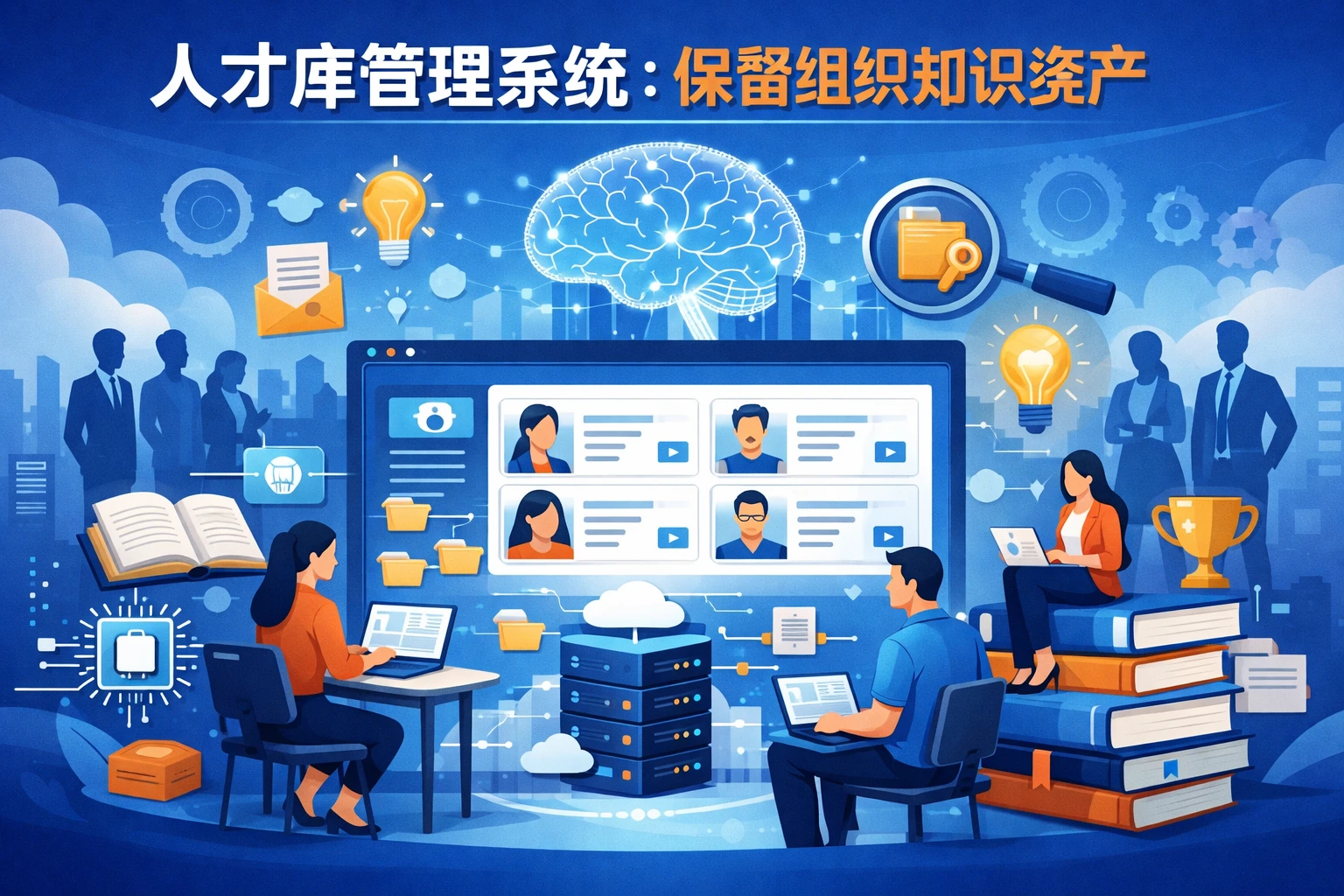 人才库管理系统：保留组织知识资产