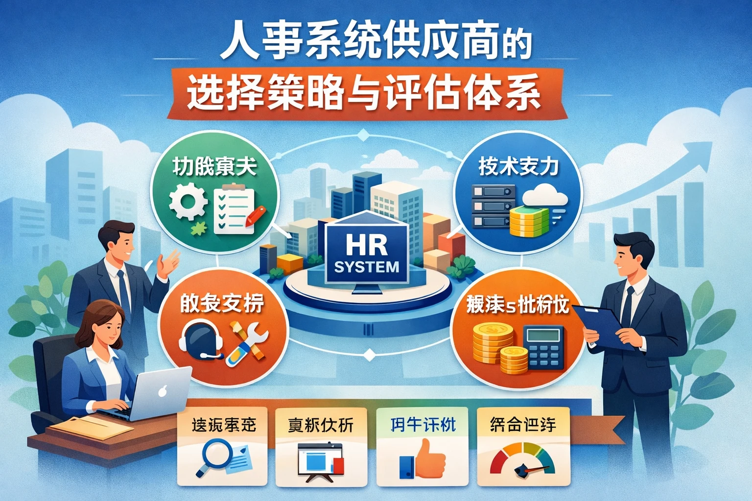 人事系统供应商的选择策略与评估体系