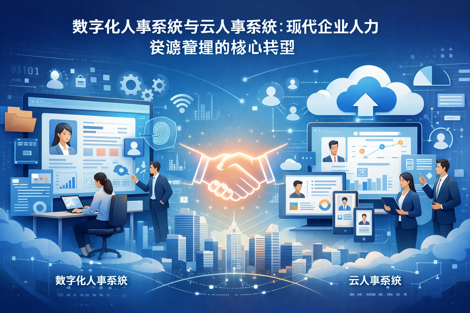 数字化人事系统与云人事系统：现代企业人力资源管理的核心转型
