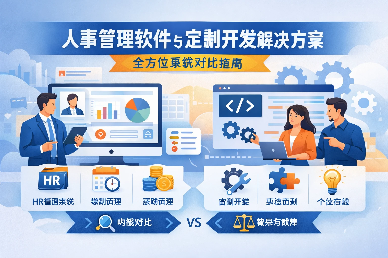 人事管理软件与定制开发解决方案：全方位系统对比指南
