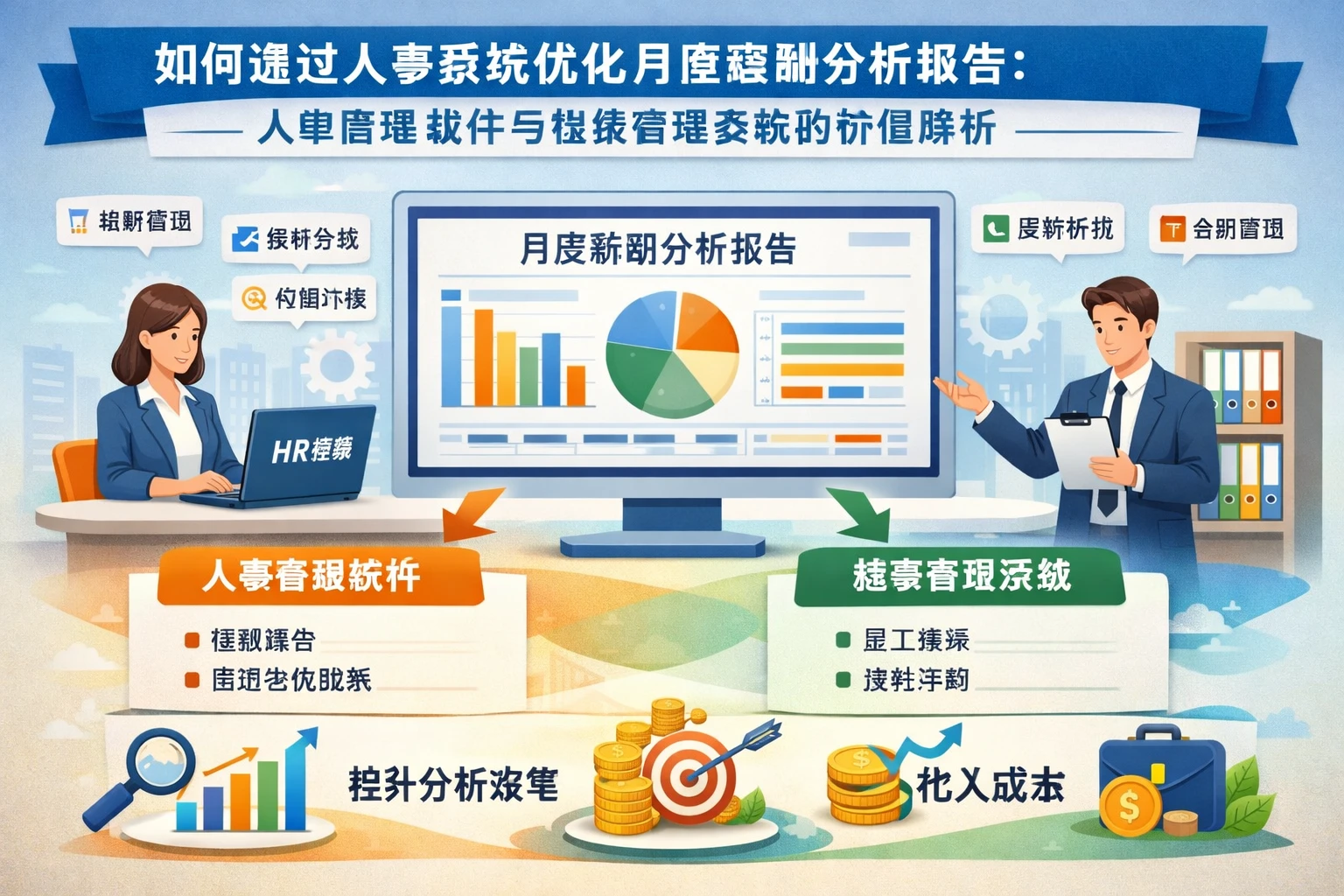 如何通过人事系统优化月度薪酬分析报告:人事管理软件与档案管理系统的价值解析