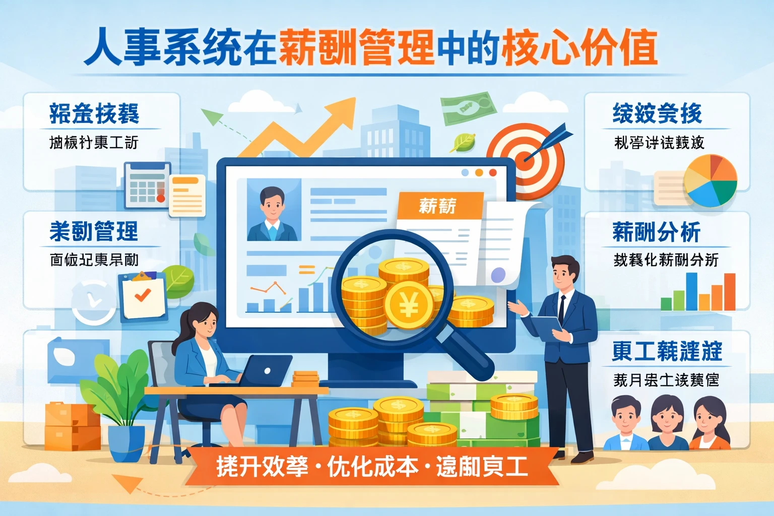 人事系统在薪酬管理中的核心价值