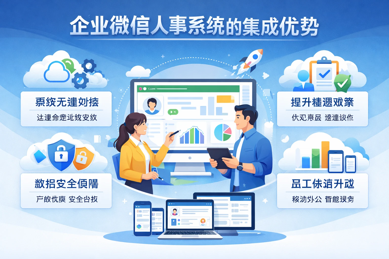 企业微信人事系统的集成优势