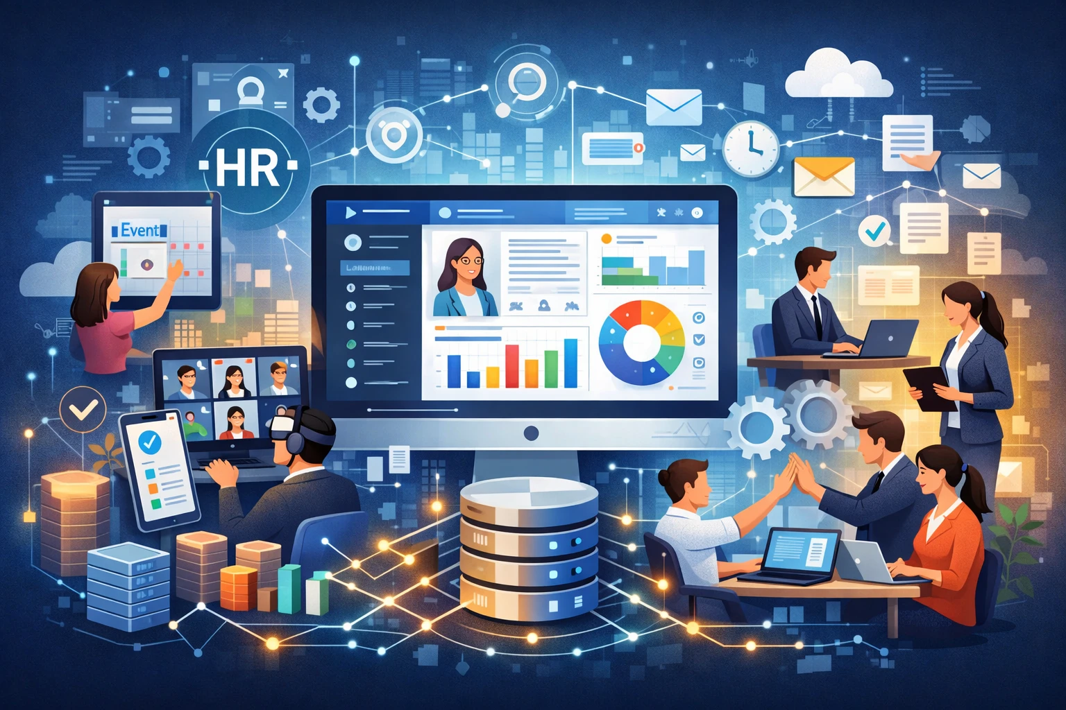 智能化HR管理软件如何通过人事大数据系统提升员工活动体验与OA一体化管理效率