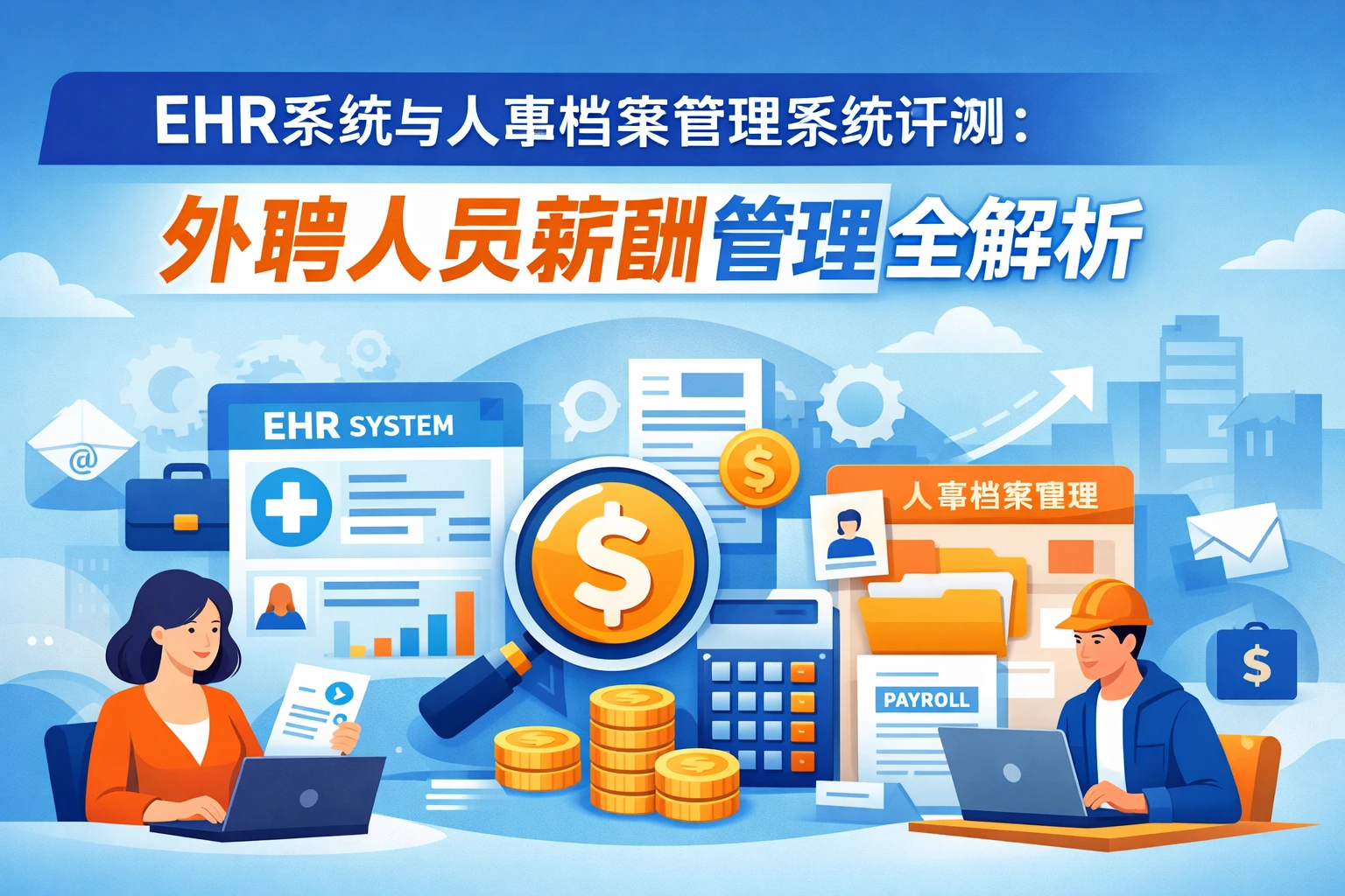 EHR系统与人事档案管理系统评测:外聘人员薪酬管理全解析