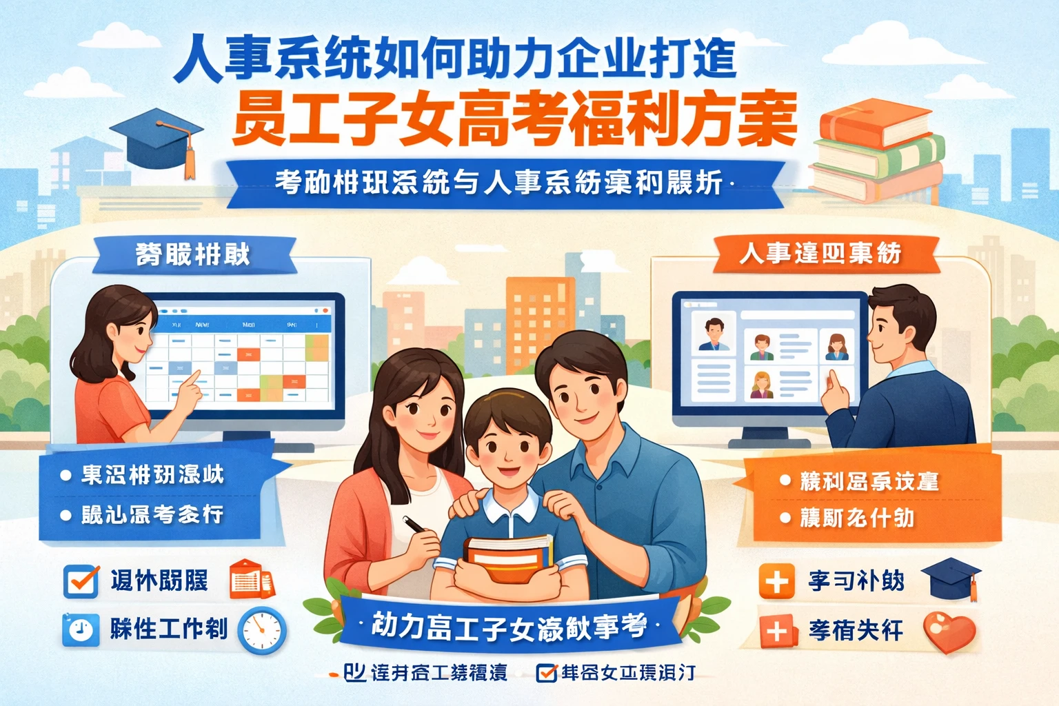 人事系统如何助力企业打造员工子女高考福利方案：考勤排班系统与人事系统案例解析