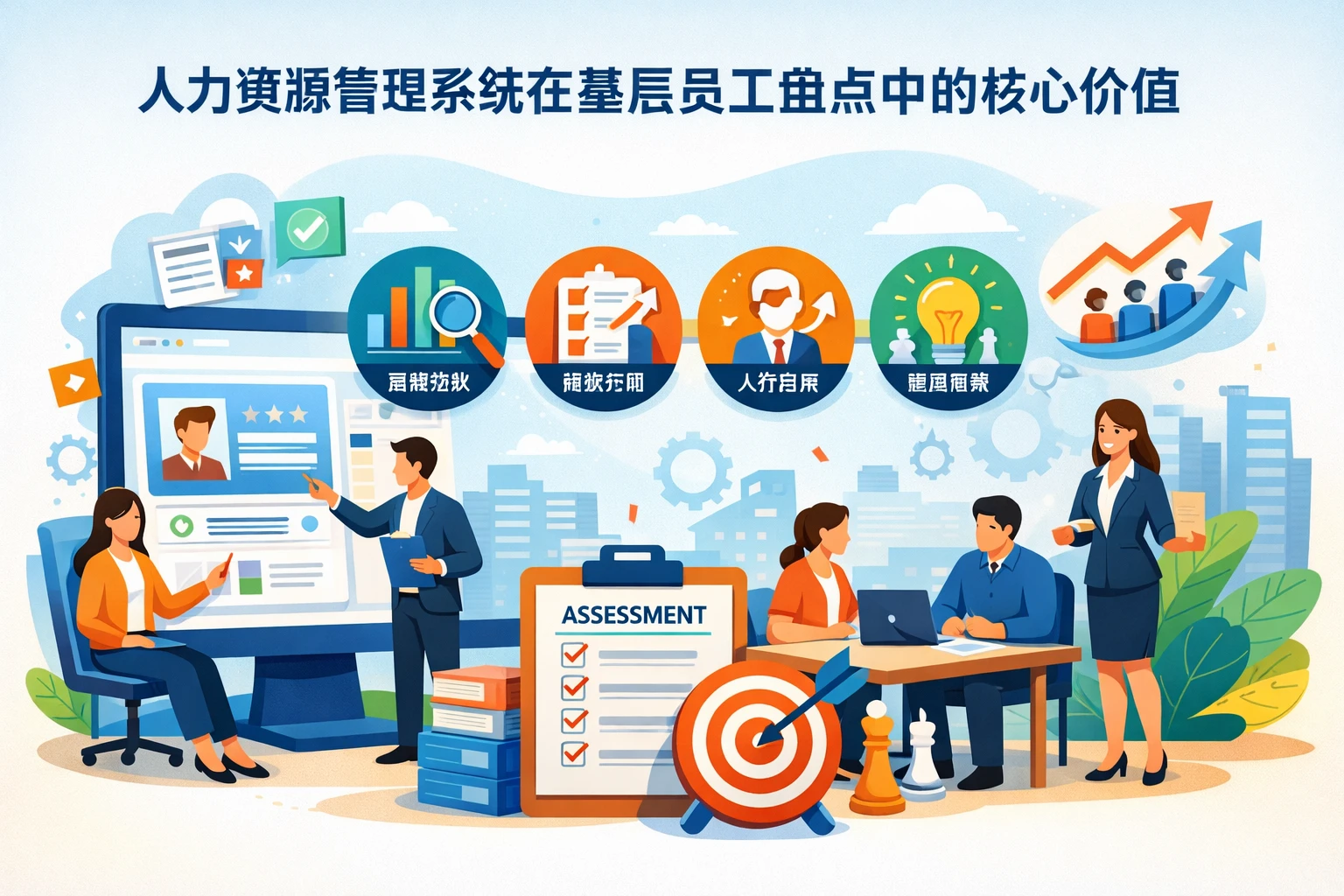 人力资源管理系统在基层员工盘点中的核心价值