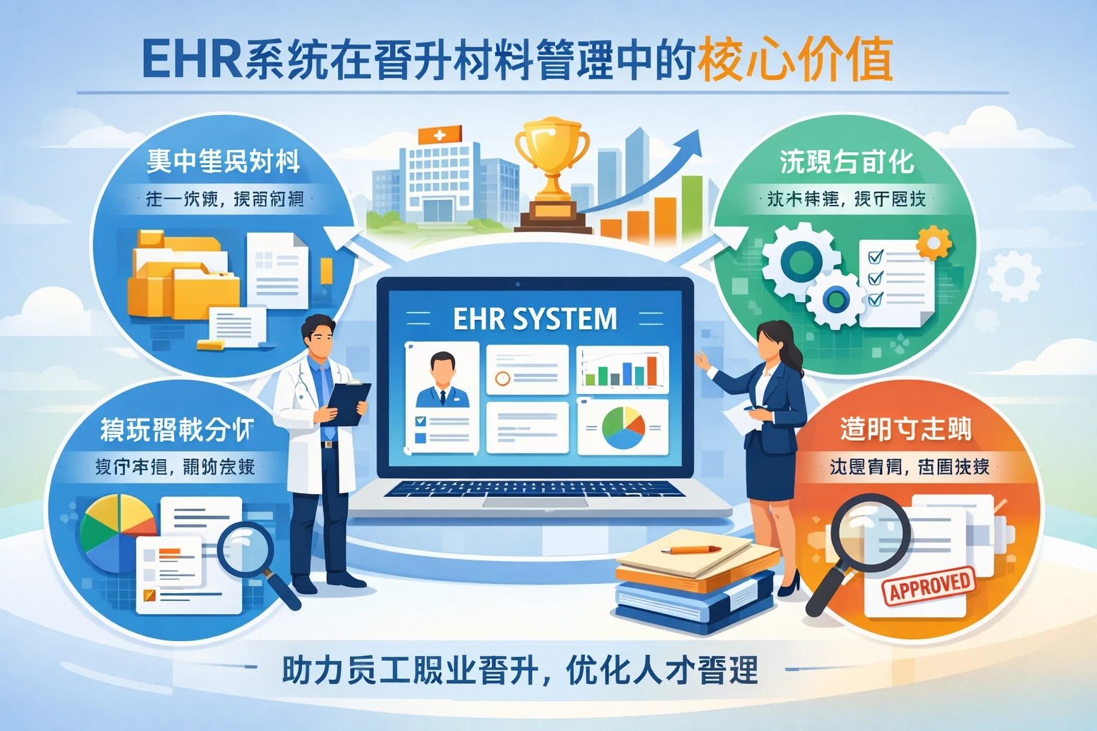 ehr系统在晋升材料管理中的核心价值