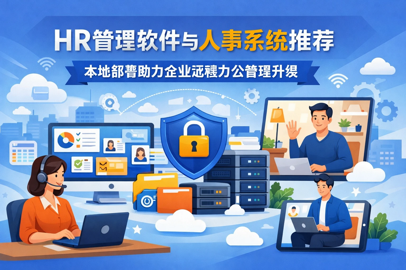 HR管理软件与人事系统推荐:本地部署助力企业远程办公管理升级