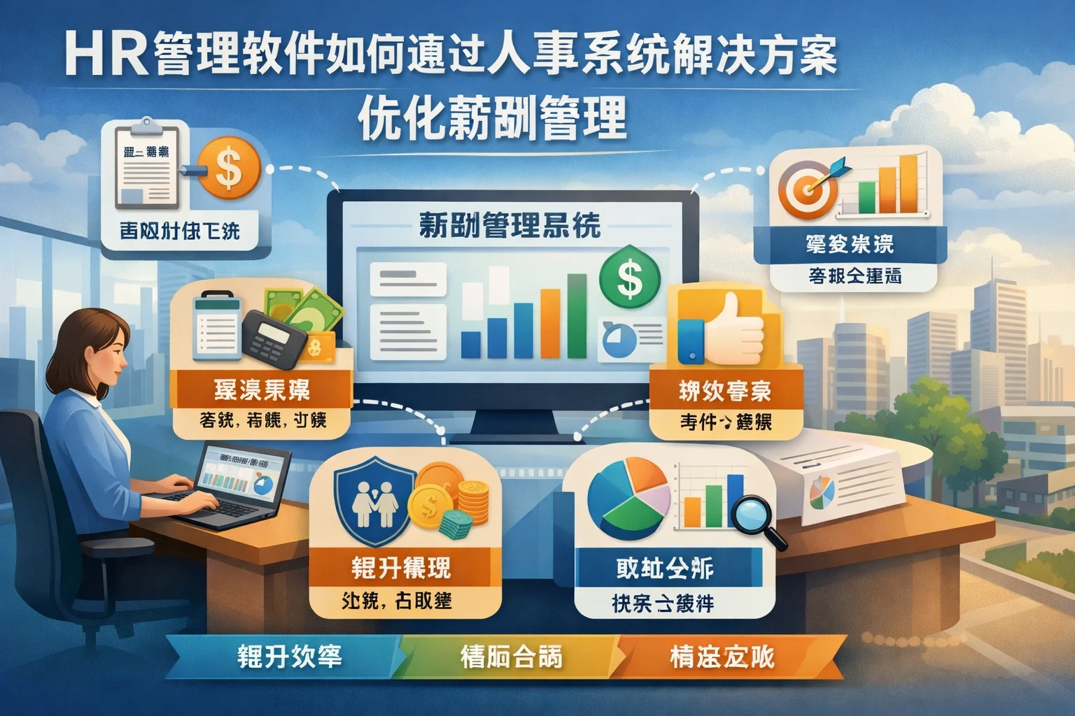 HR管理软件如何通过人事系统解决方案优化薪酬管理