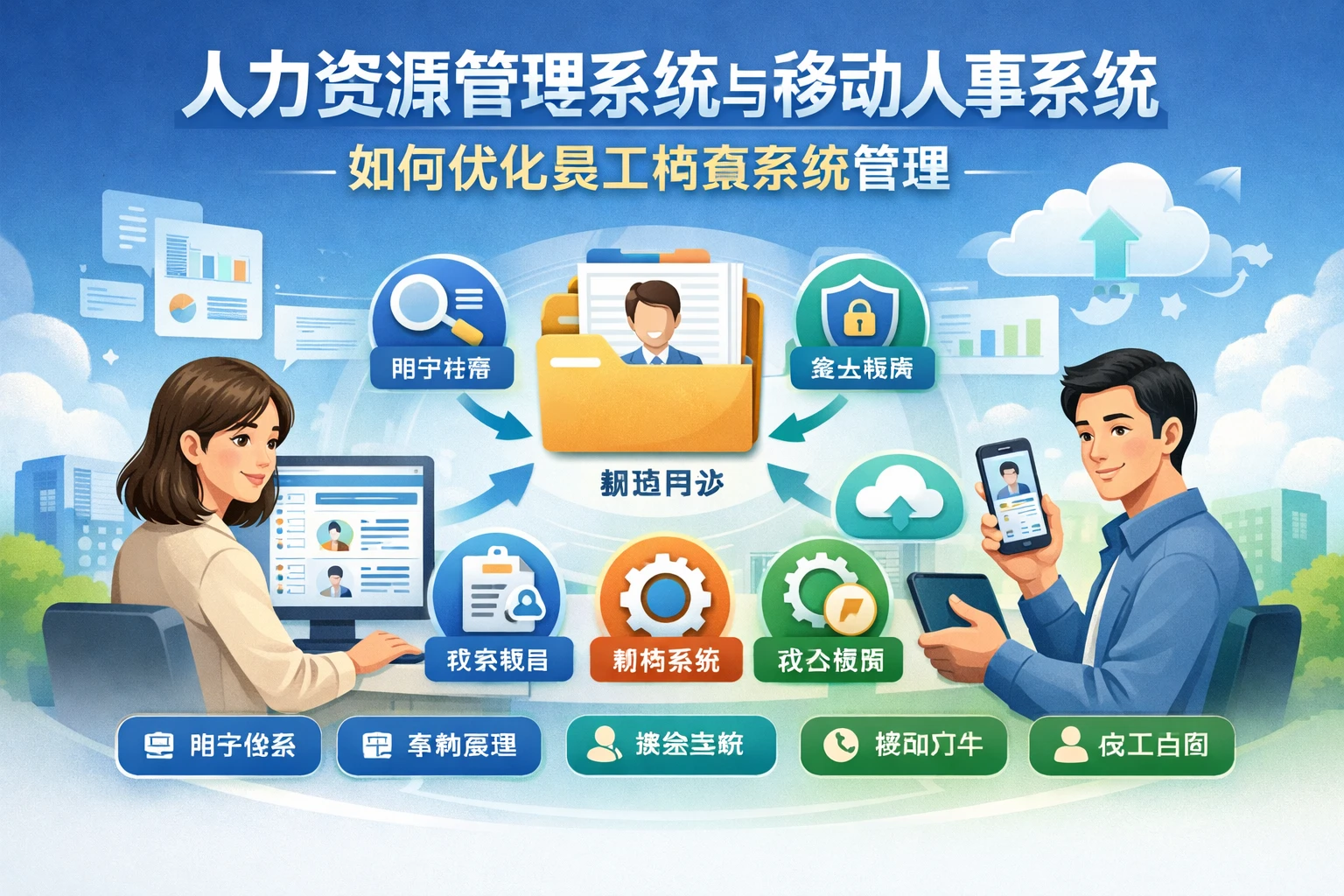 人力资源管理系统与移动人事系统如何优化员工档案系统管理
