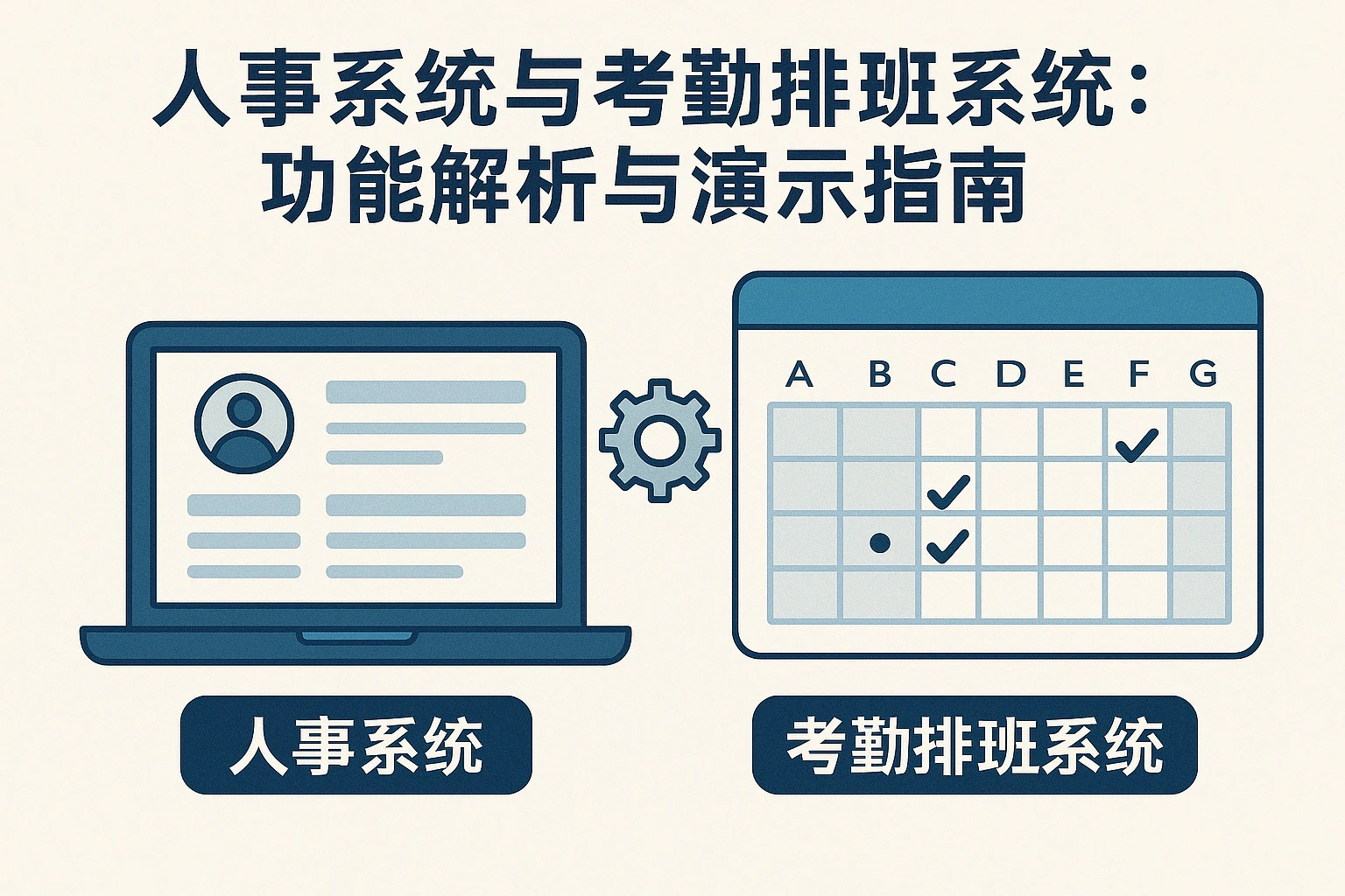 人事系统与考勤排班系统：功能解析与演示指南