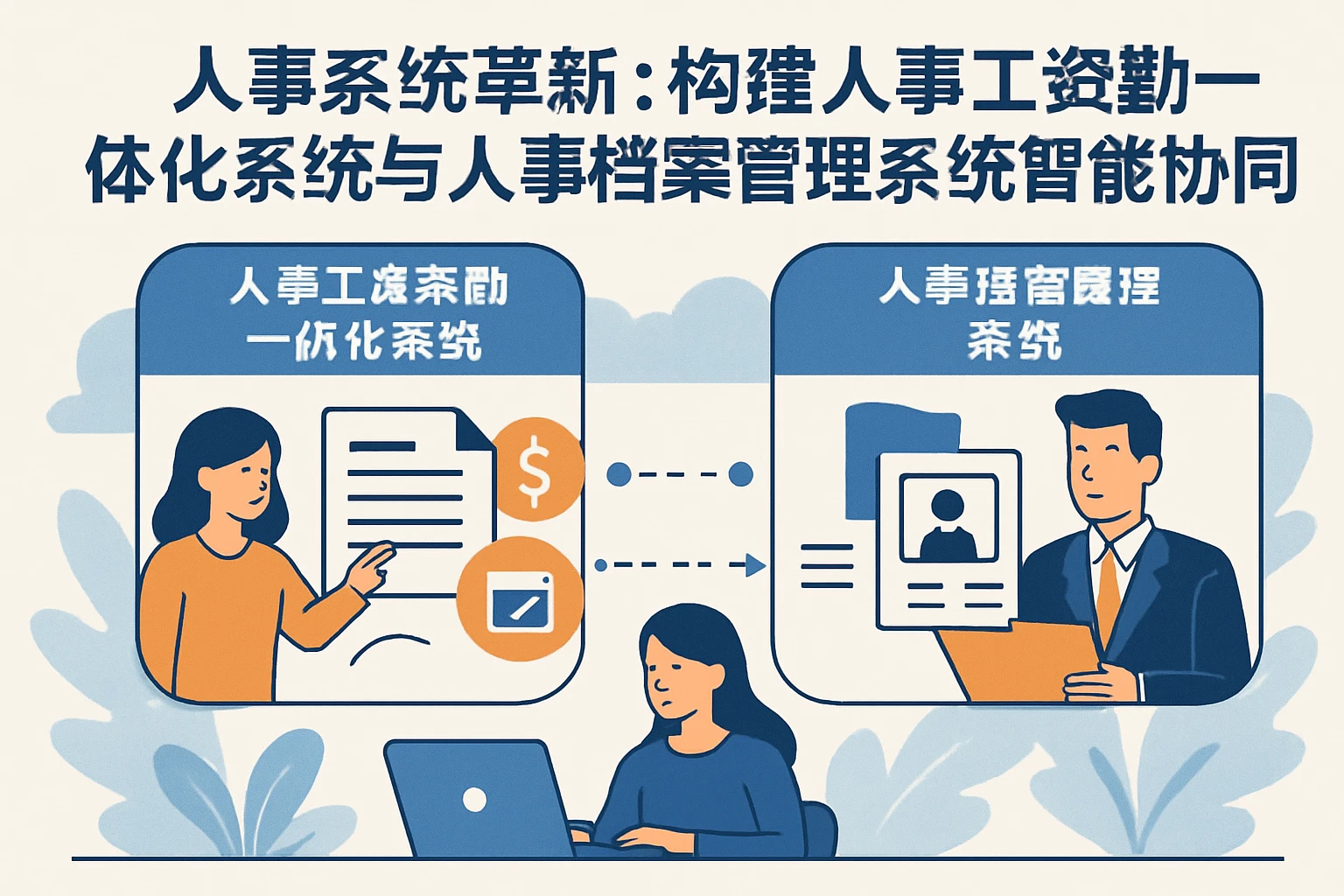 人事系统革新:构建人事工资考勤一体化系统与人事档案管理系统的智能协同