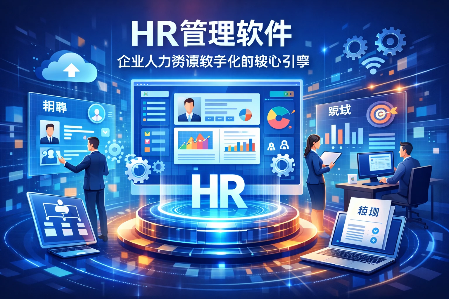 HR管理软件：企业人力资源数字化的核心引擎