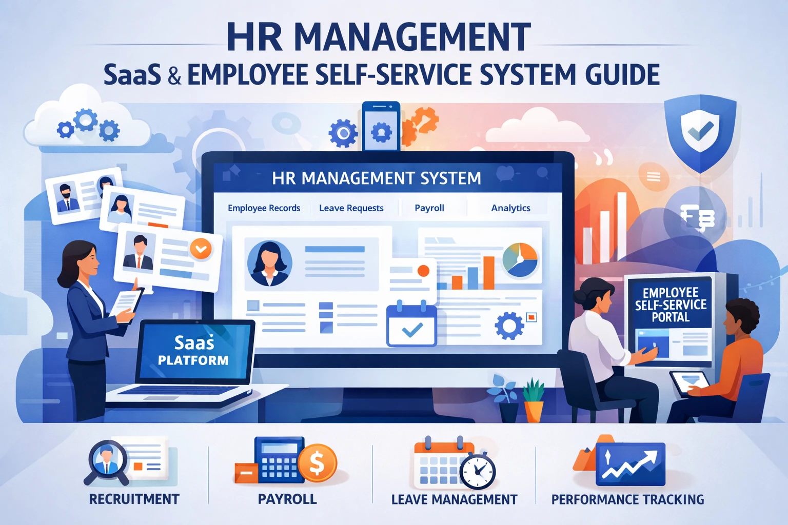 现代企业人事管理系统、SaaS与员工自助系统的全方位指南