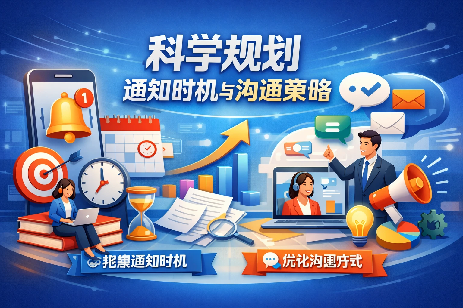 科学规划通知时机与沟通策略