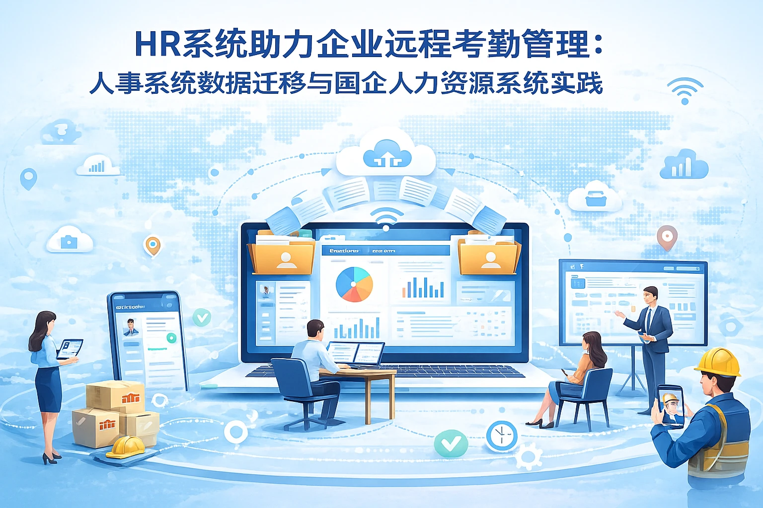 HR系统助力企业远程考勤管理：人事系统数据迁移与国企人力资源系统实践