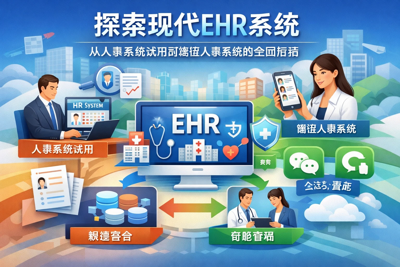 探索现代ehr系统：从人事系统试用到微信人事系统的全面指南