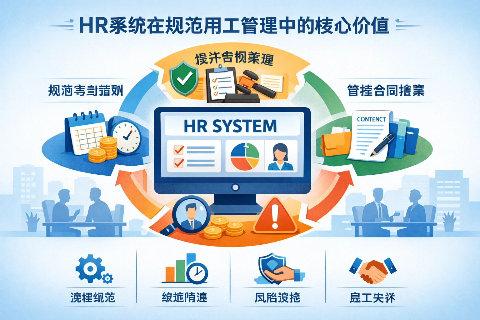 HR系统在规范用工管理中的核心价值