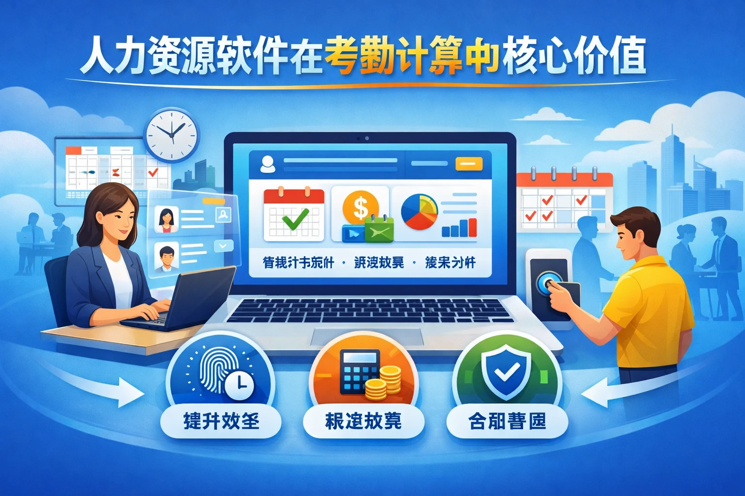 人力资源软件在考勤计算中的核心价值