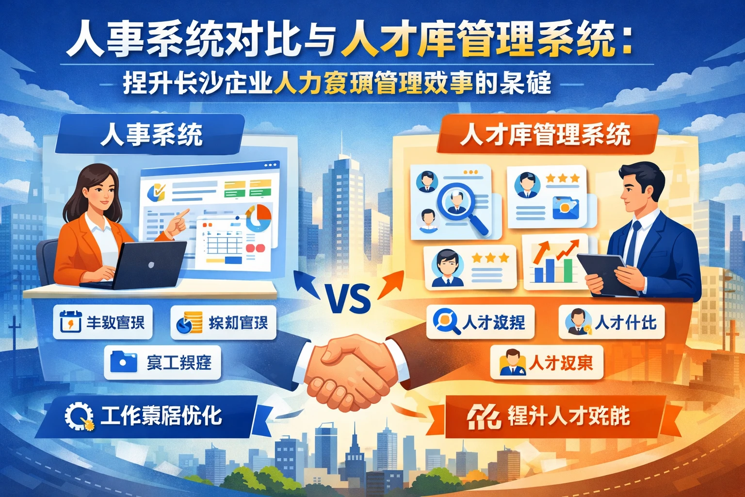 人事系统对比与人才库管理系统：提升长沙企业人力资源管理效率的关键